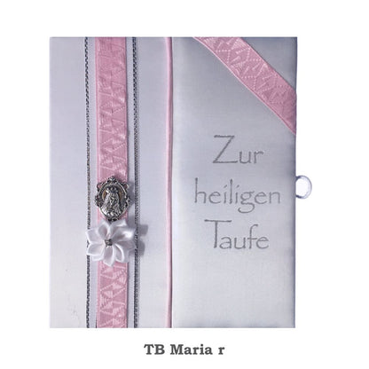 Taufbrief in rosa